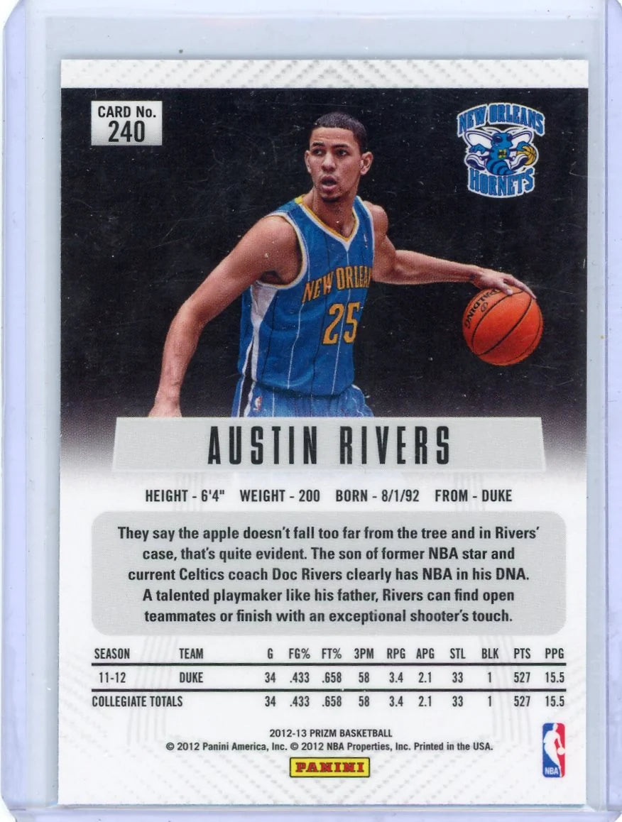 Austin Rivers 2012-13 Panini Prizm Silver