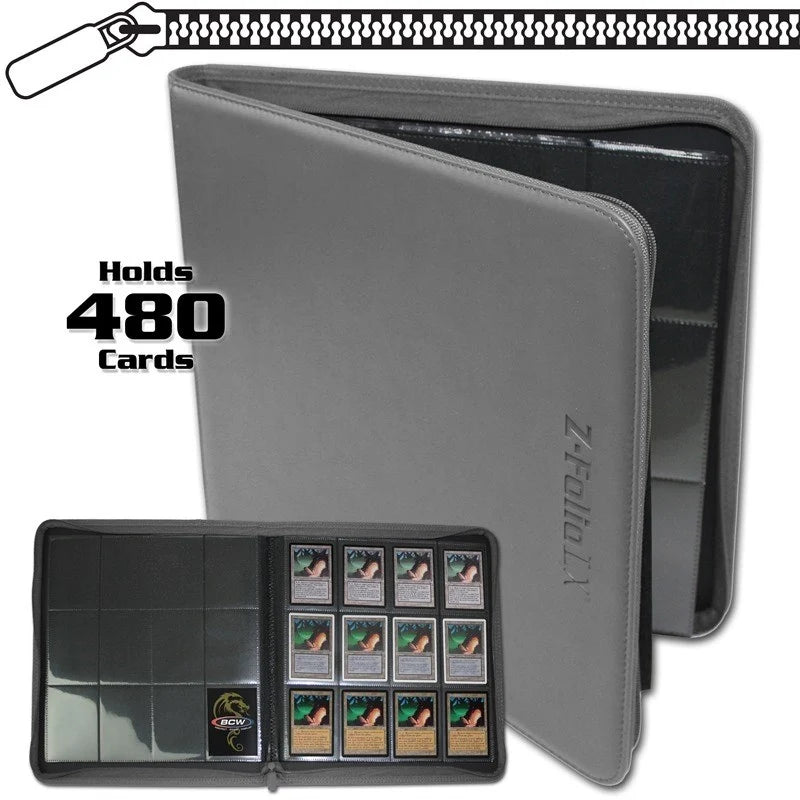 Z-Folio 12-Pocket LX Album - Gray