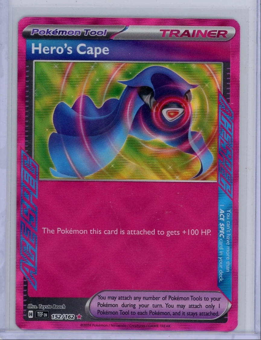 Hero's Cape 2024 Pokemon Temporal Forces #152/162