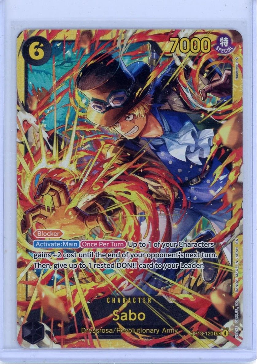 Sabo OP13-120 Secret rare
