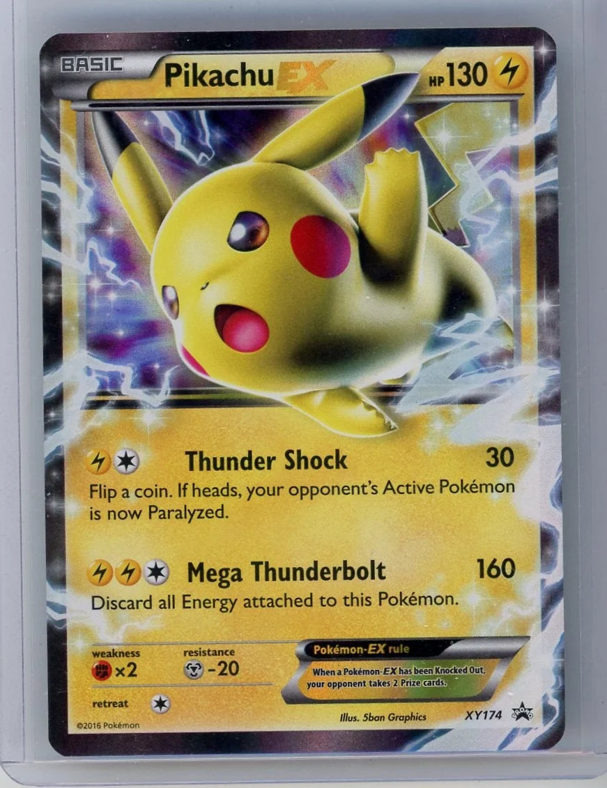 Pikachu EX Pokémon XY Black Star Promo #XY174