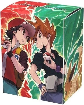 Pokemon Center Japan Exclusive: Red and Green Deck Box