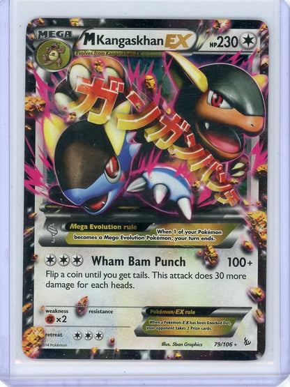 Mega Kangaskhan EX 2014 Pokemon Flashfire #79/106