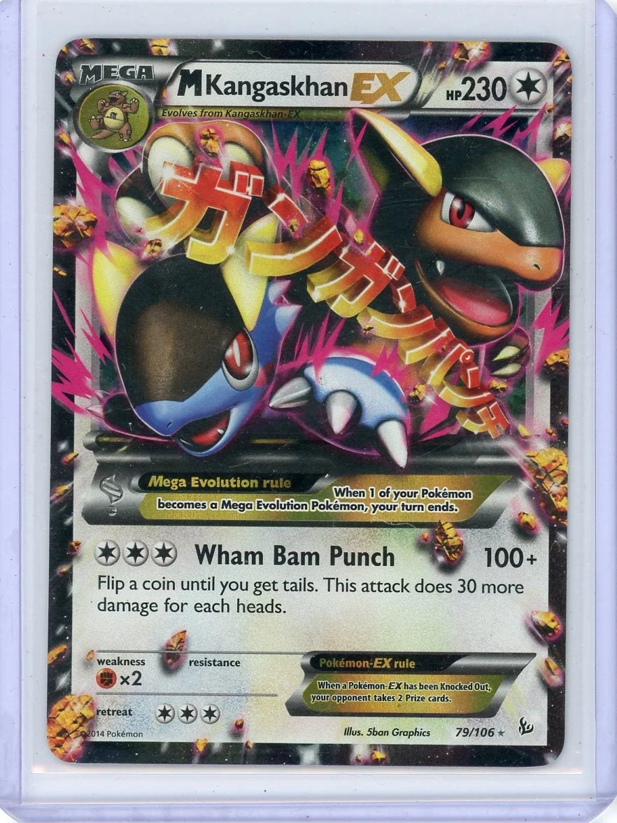 Mega Kangaskhan EX 2014 Pokemon Flashfire #79/106