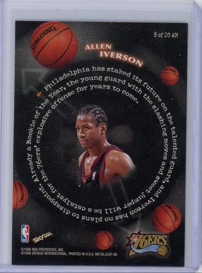 Allen Iverson 1997-98 Metal Universe All Millenium