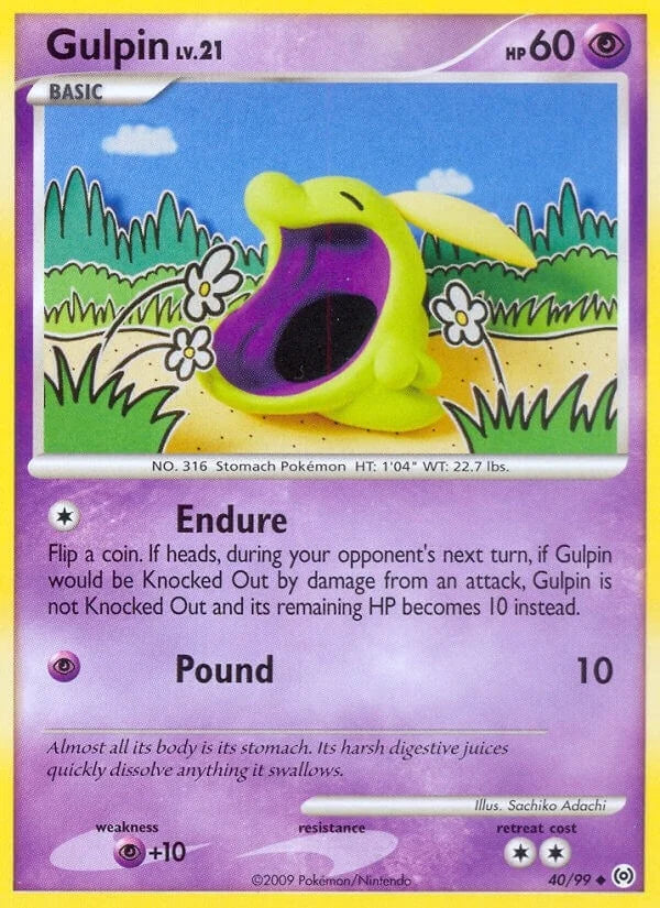 Gulpin (40) (40/99) (Arceus) (AR)
