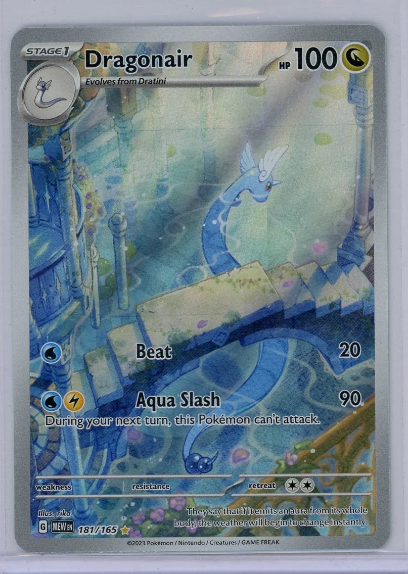 Dragonair Pokémon 151 Illustration Rare #181/165