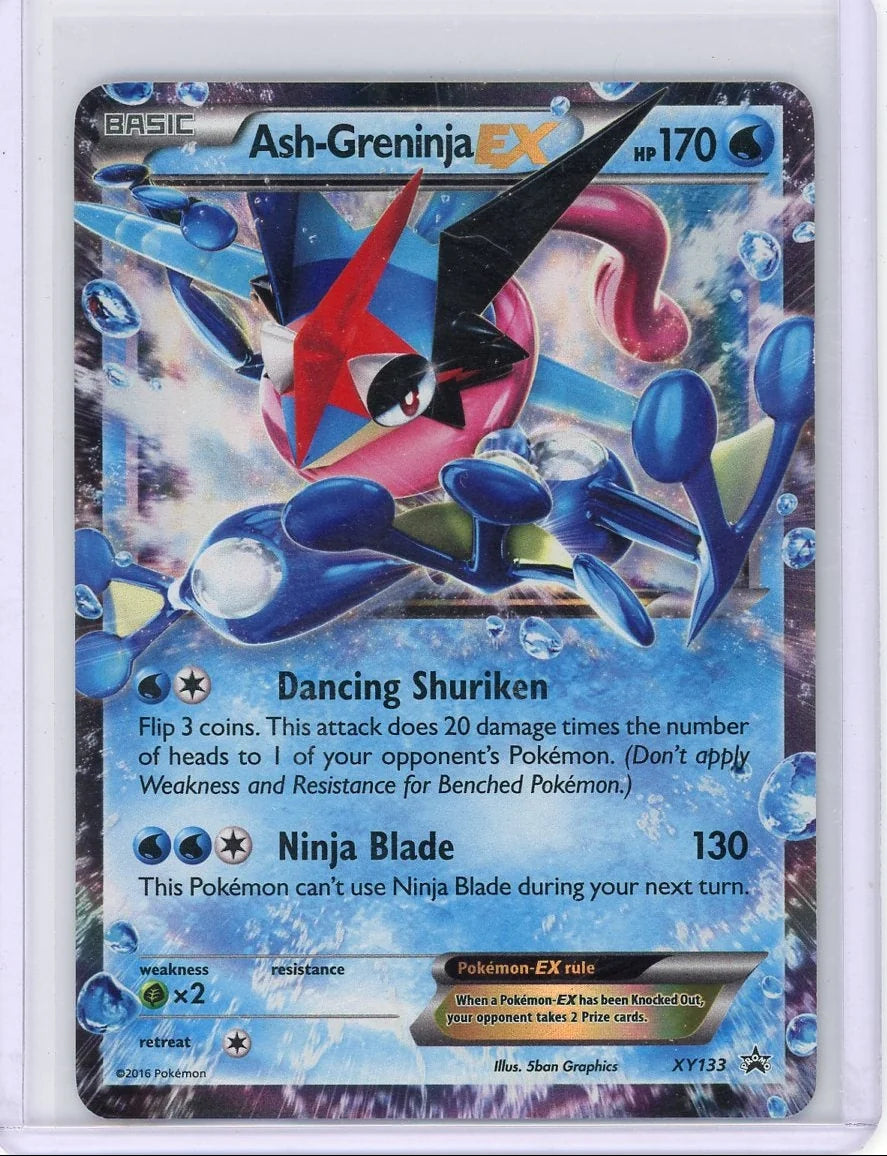 Ash-Greninja EX Pokémon Black Star Promo #XY133