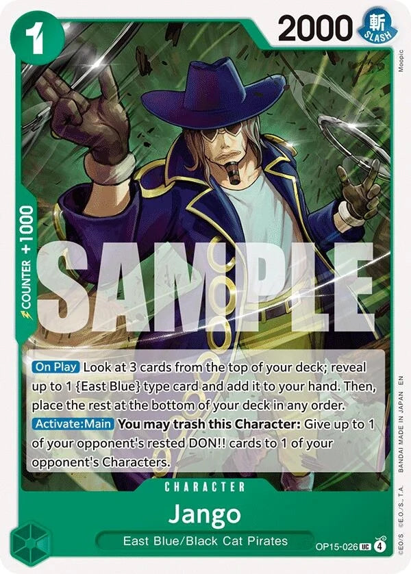 Jango (OP15-026) (Adventure on Kami's Island) (OP15-EB04)