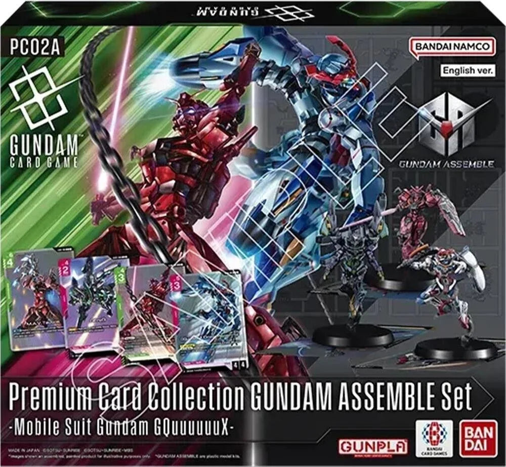 Gundam Assemble Premium Card Collection CGuuuuuuX Box 4 Box Case
