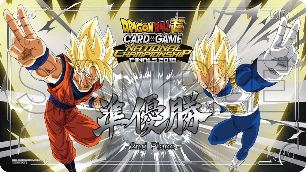 Dragon Ball Super: National Championship Finals 2018 - 2nd Place Playmat