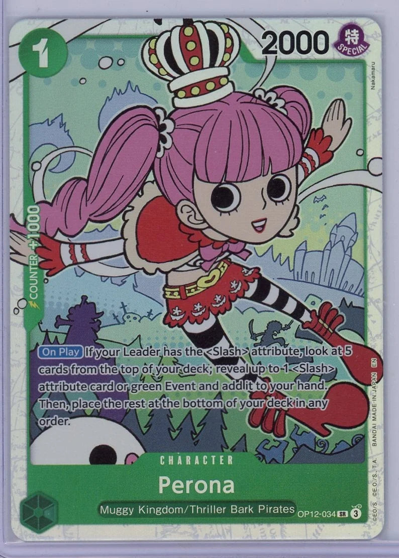 Perona 2025 One Piece Legacy of the Master #OP12-034