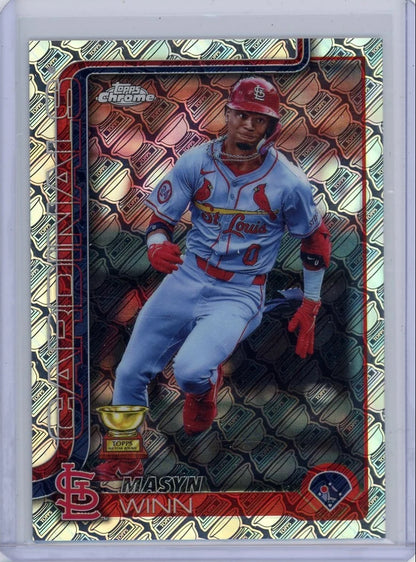 Masyn Winn 2025 Topps Chrome Update Cupfractor SP