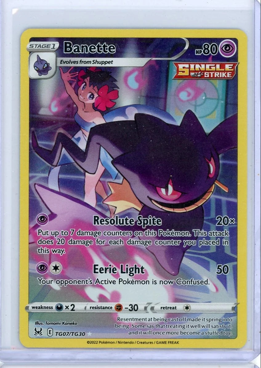 Banette 2022 Pokemon Trainer Gallery #TG07/TG30