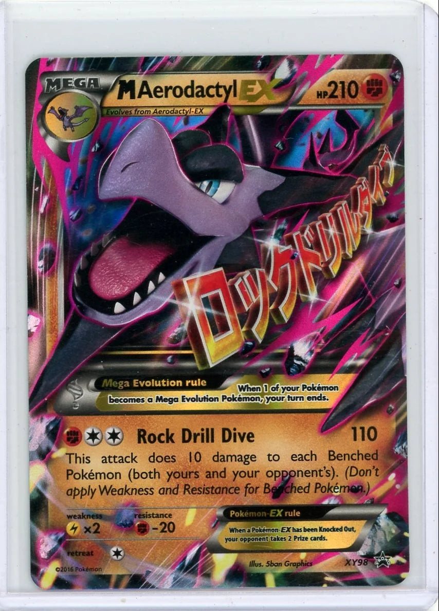 M Aerodactyl EX 2016 Pokemon XY Promo #XY98