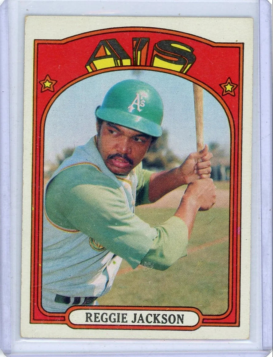Reggie Jackson 1972 Topps #435