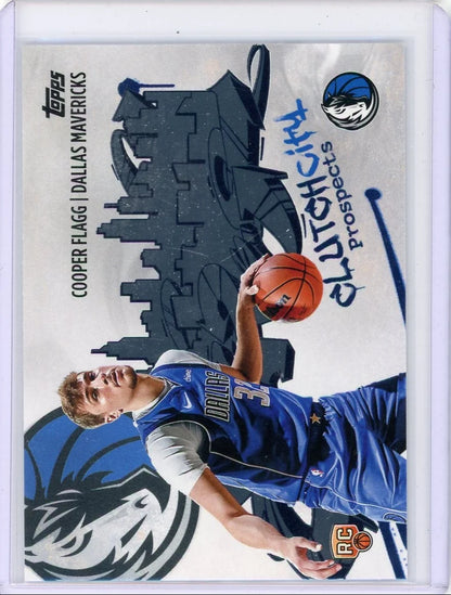 Cooper Flagg 2025-26 Topps Clutch City RC