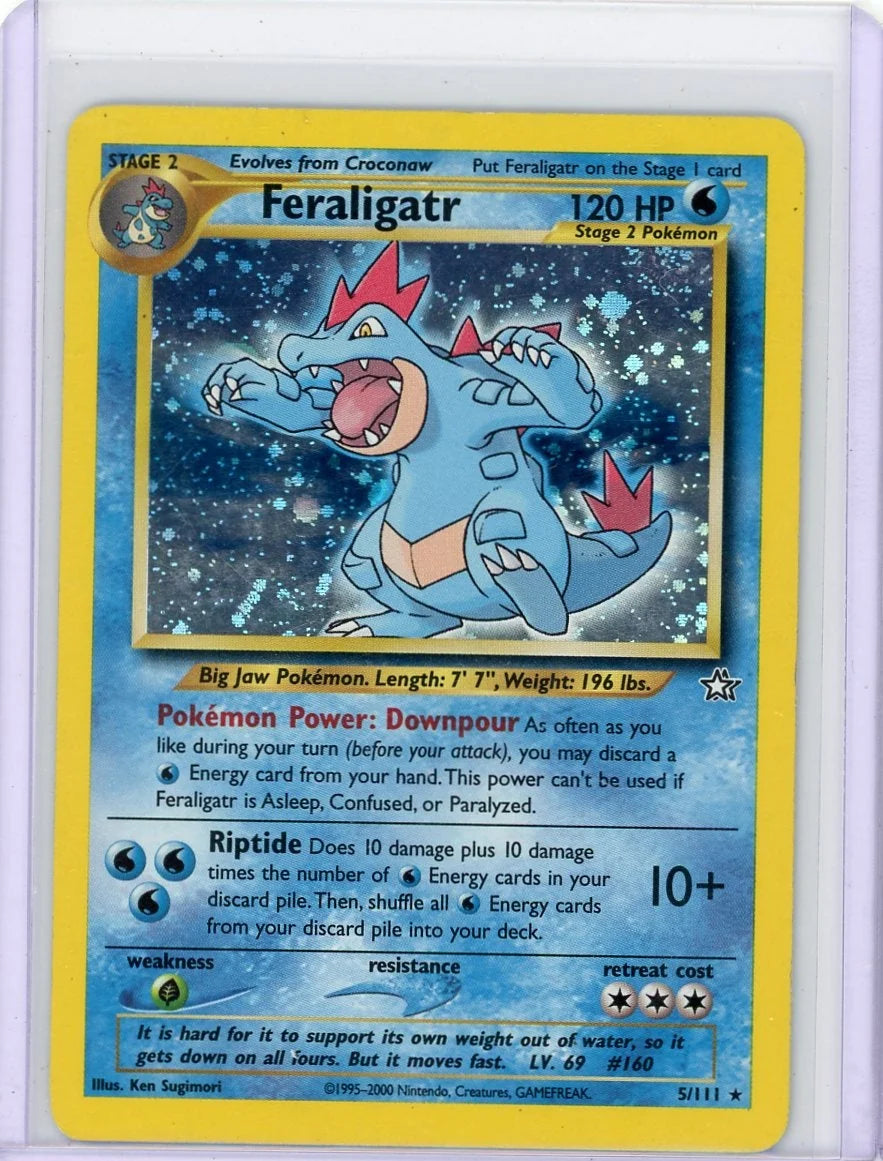Feraligatr Pokémon Neo Genesis Holo #5/111