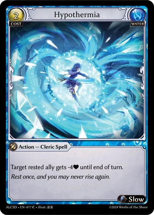Hypothermia (077) (Alchemical Revolution Starter Decks) (ALCSD)