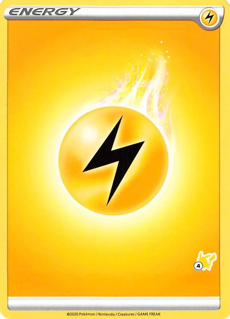Lightning Energy (#4 Pikachu Stamped) (Battle Academy 2022) (BA22)