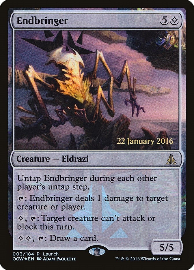 Endbringer (3) (Launch Party & Release Event Promos)