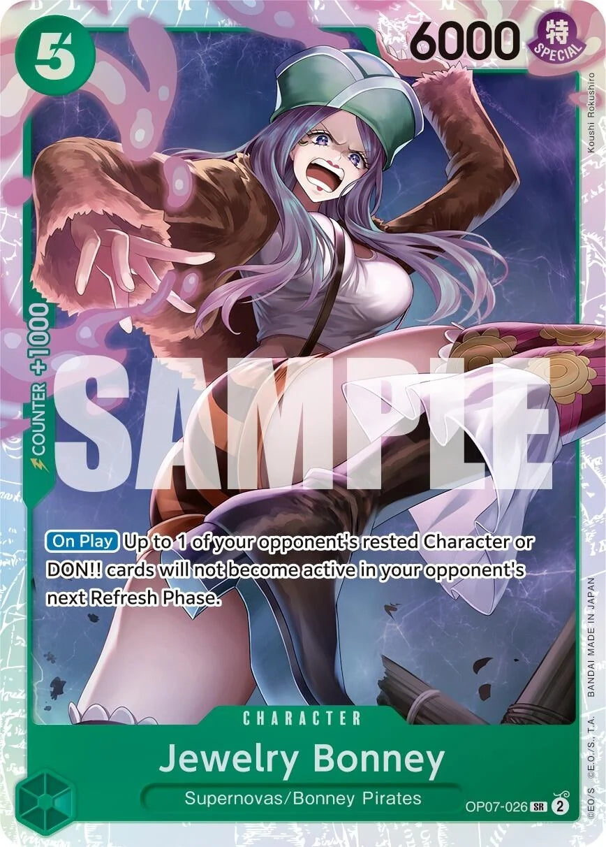Jewelry Bonney (026) (OP07-026) (500 Years in the Future) (OP07)