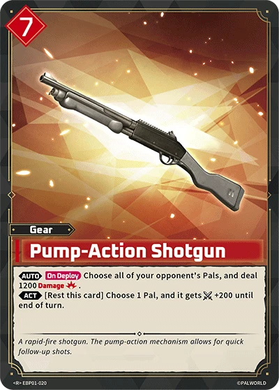 Pump-Action Shotgun (EBP01-020) (Dawn of Palpagos) (EBP01)