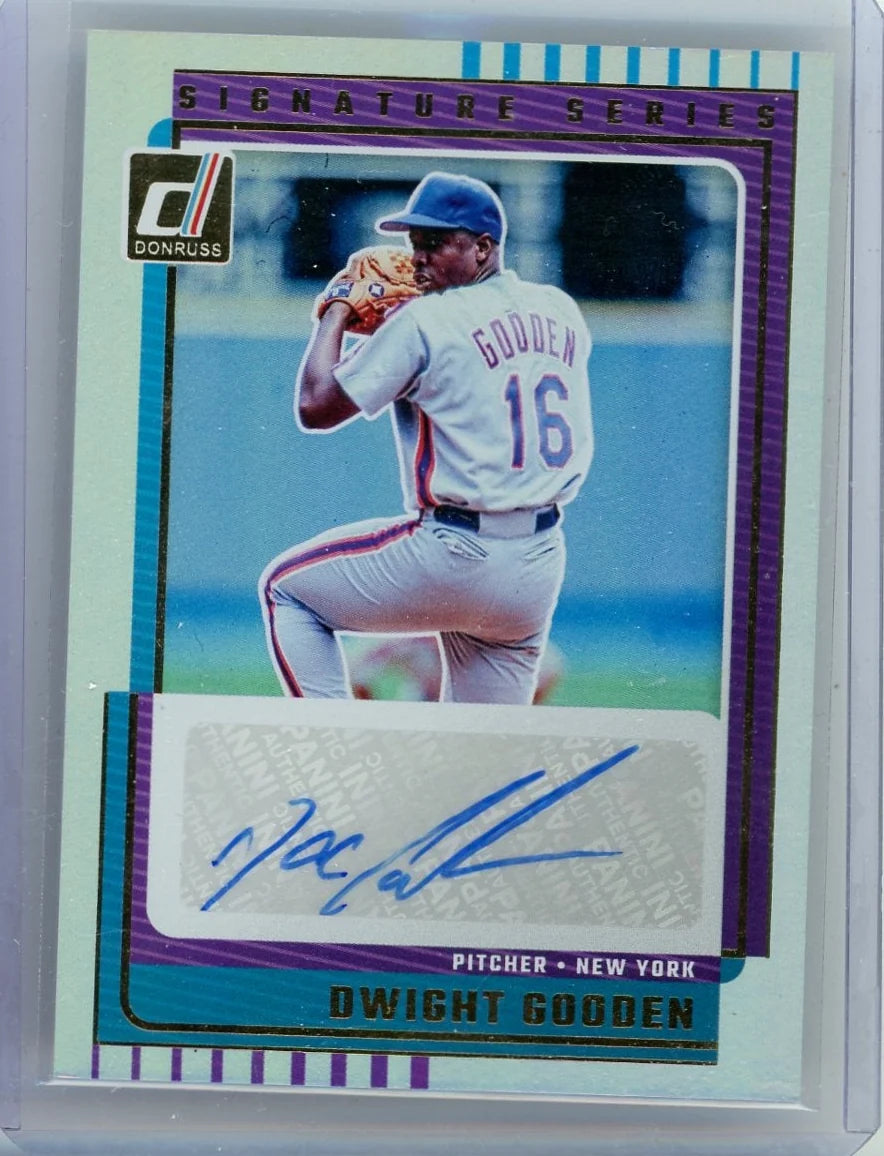 Dwight Gooden 2025 Panini Donruss Signature Series Auto