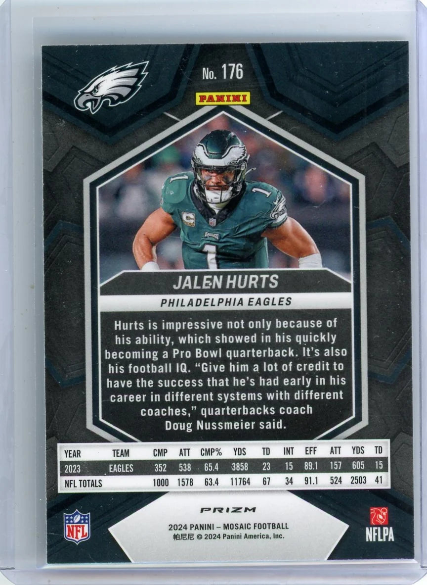 Jalen Hurts 2024 Panini Mosaic Genesis
