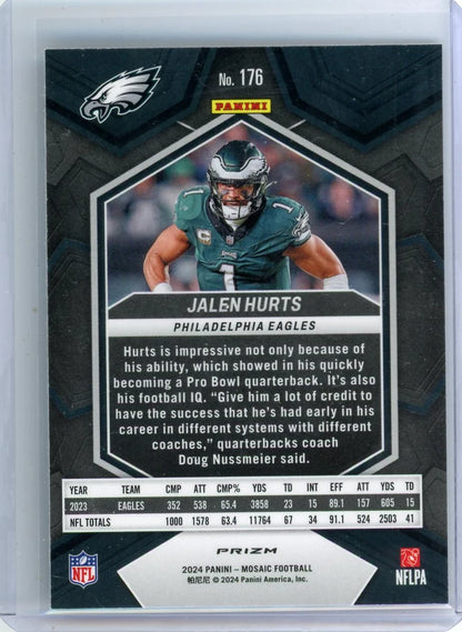 Jalen Hurts 2024 Panini Mosaic Genesis