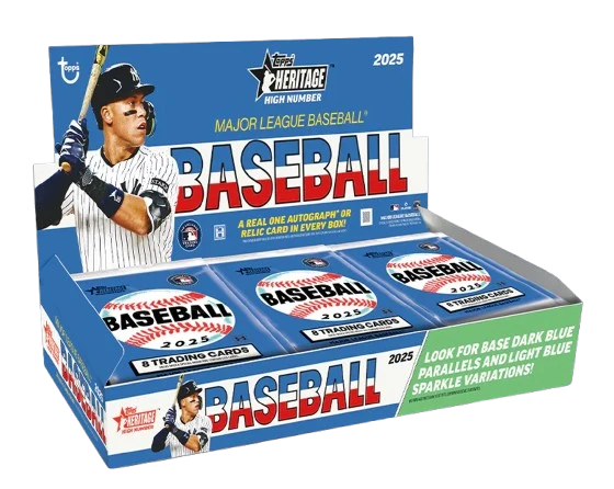 2025 Topps Heritage High Number Baseball Hobby Box