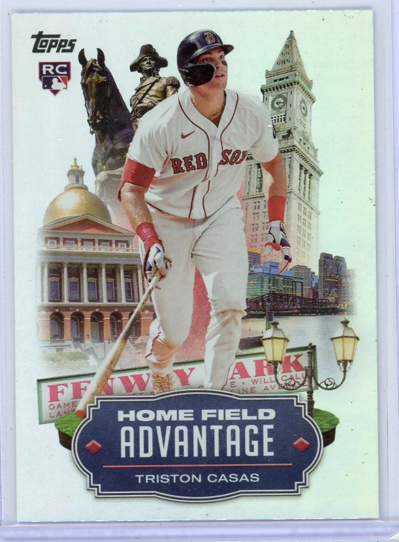 Triston Casas 2023 Topps Home Field Advantage rookie card