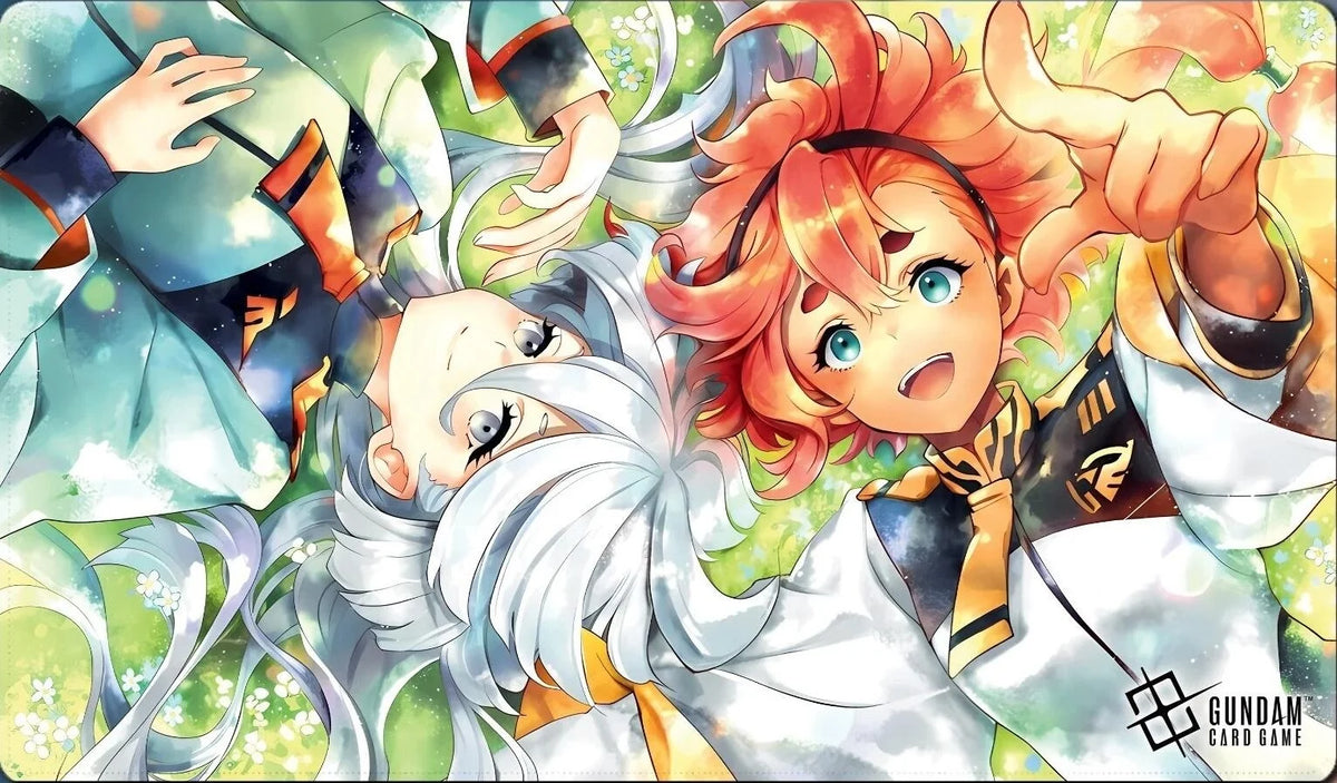 Gundam Card Game: Suletta & Miorine (EVX-02) Playmat