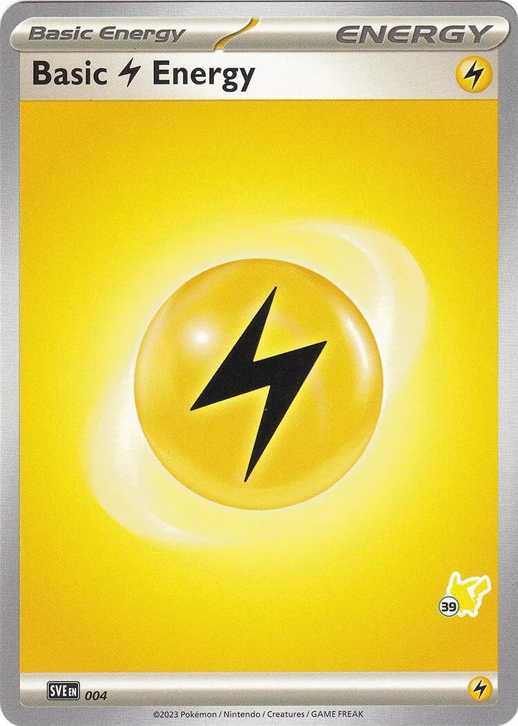 Basic Lightning Energy - Pikachu 39 (004) (Battle Academy 2024) (BA24)
