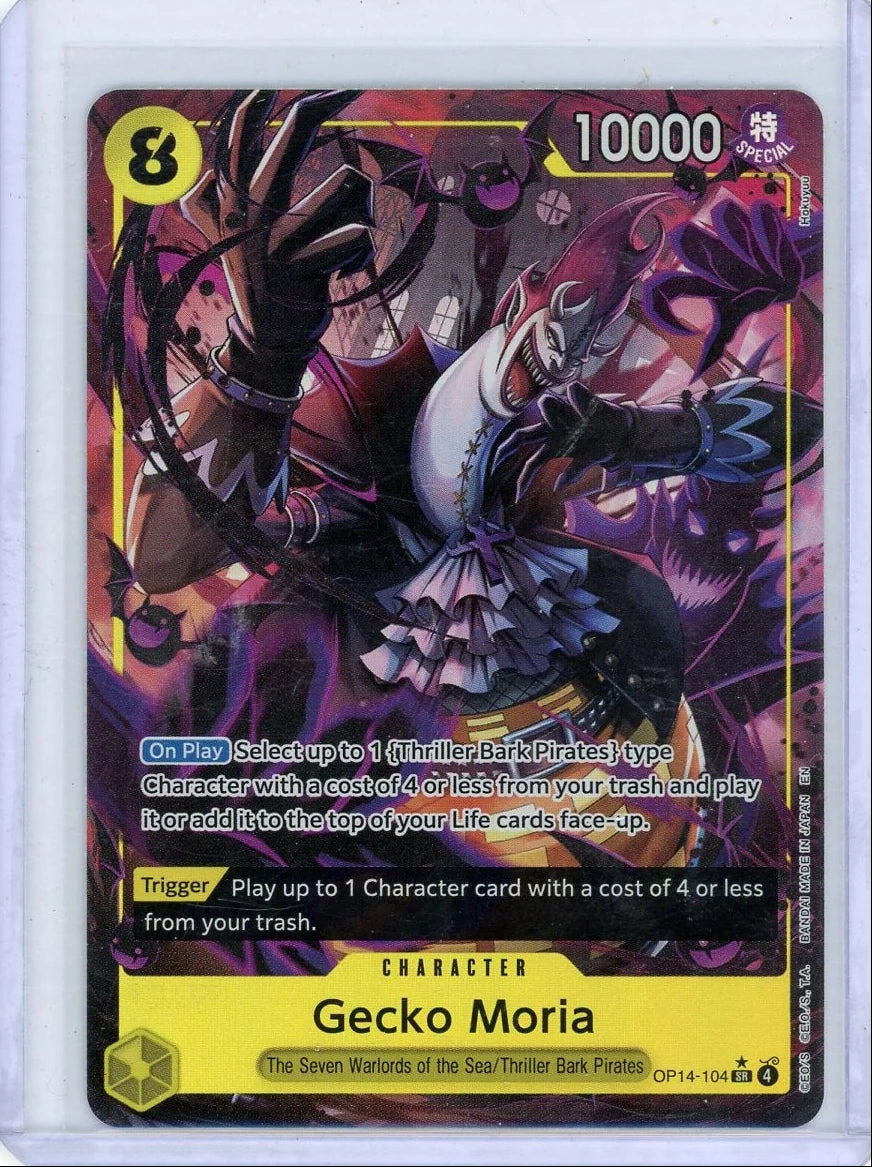 Gecko Moria One Piece OP14-104 Alt Art