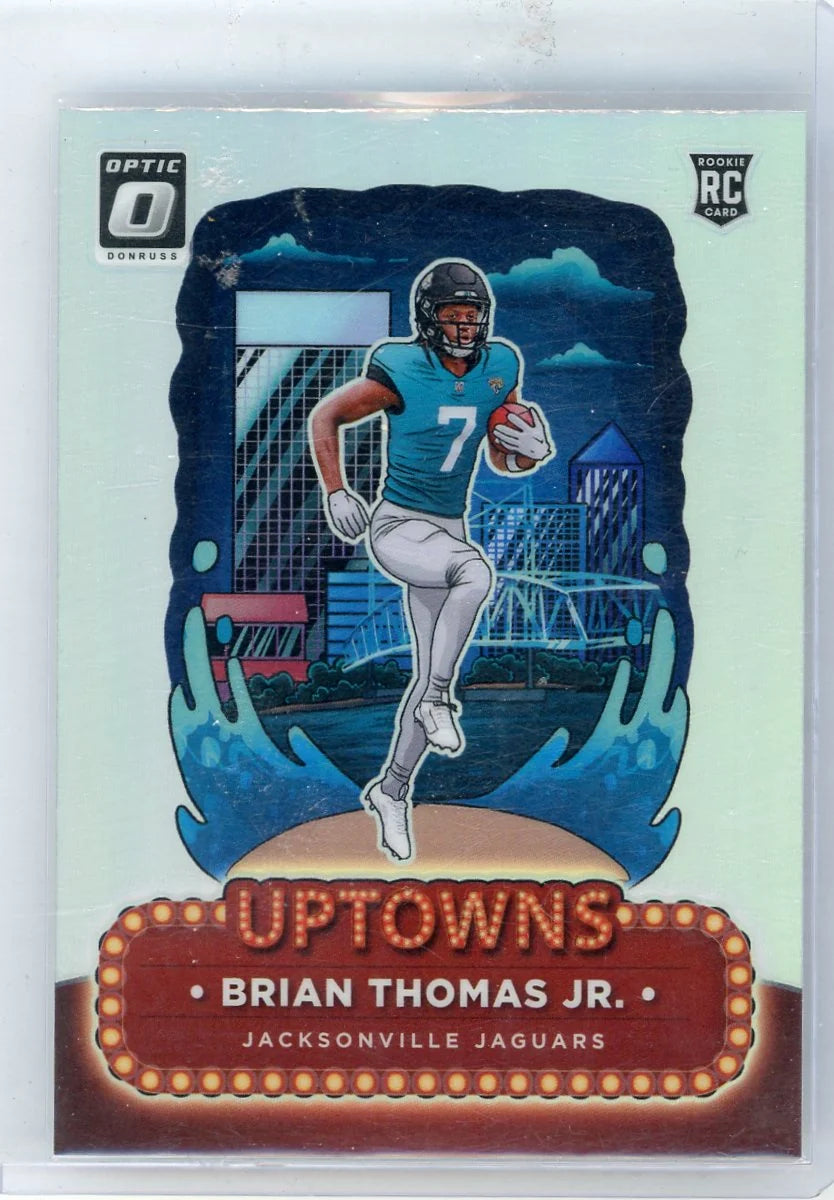 Brian Thomas Jr. 2024 Panini Donruss Optic Uptowns RC