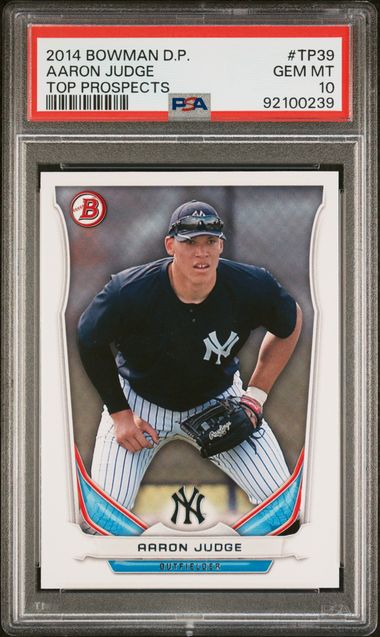 Aaron Judge 2014 Bowman Draft PSA 10