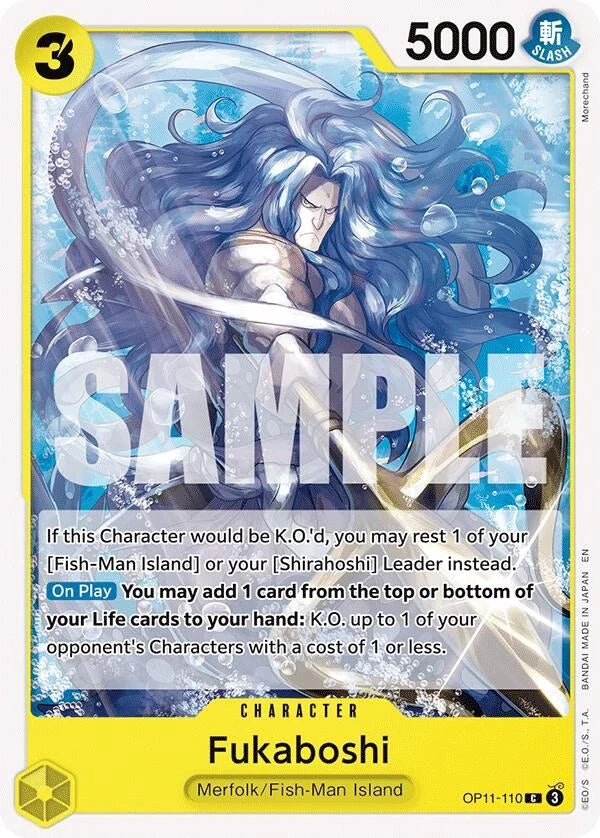 Fukaboshi (OP11-110) (A Fist of Divine Speed) (OP11)