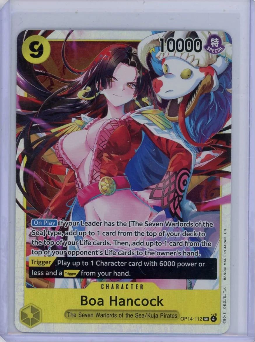 Boa Hancock One Piece OP14-112 Secret Rare