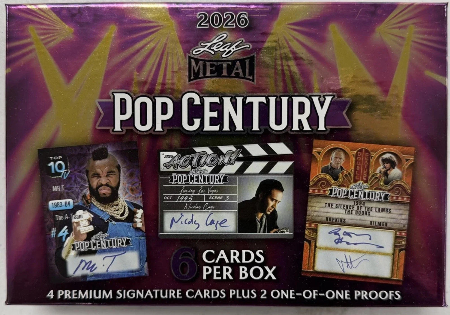 2026 Leaf Metal Pop Century Hobby Box