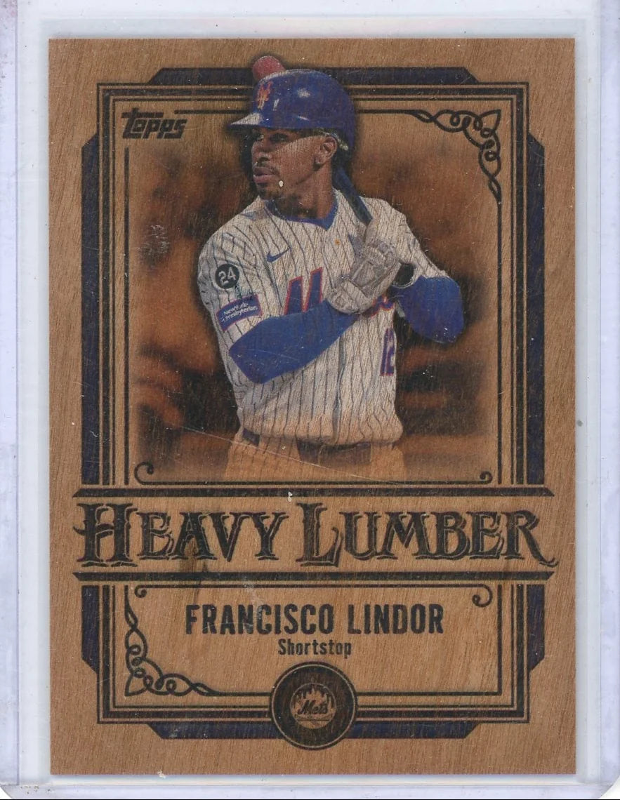 Francisco Lindor 2025 Topps Heavy Lumber SP