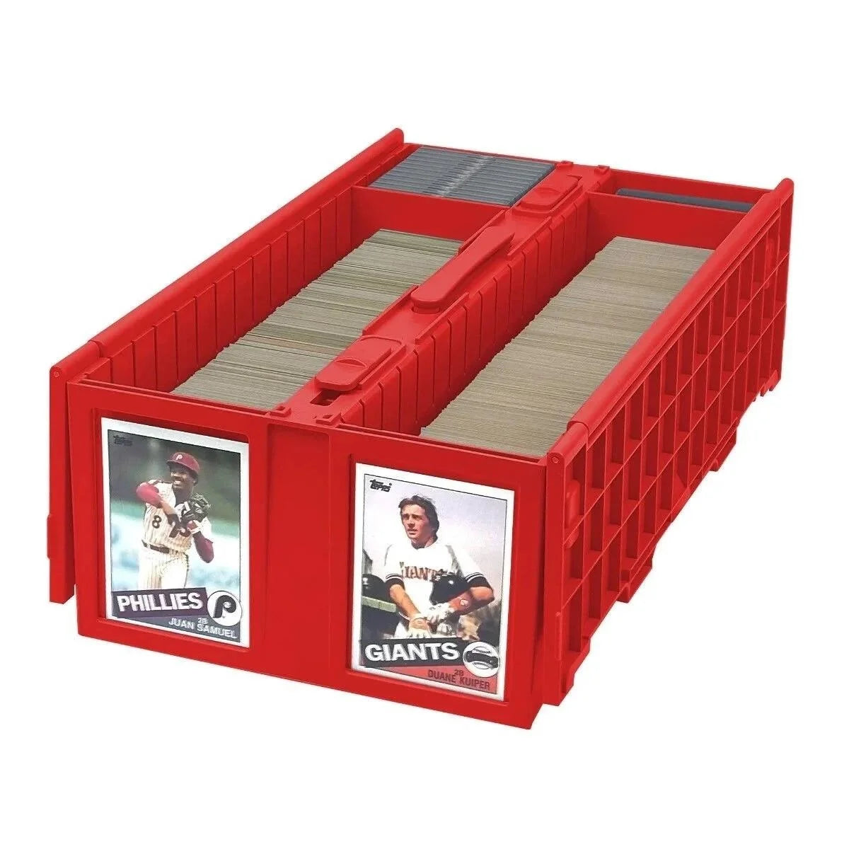 1600 Collectible Card Bin - Red