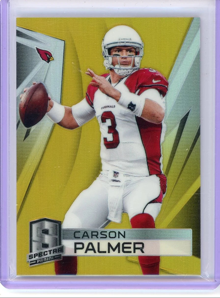 Carson Palmer 2014 Panini Spectra gold #'d 16/25