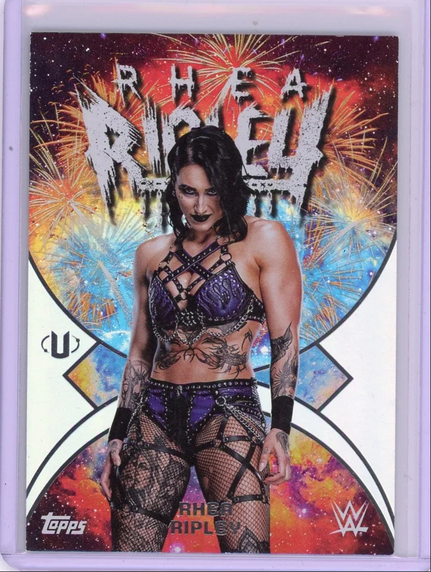 Rhea Ripley 2025 Topps Universe WWE Namesakes