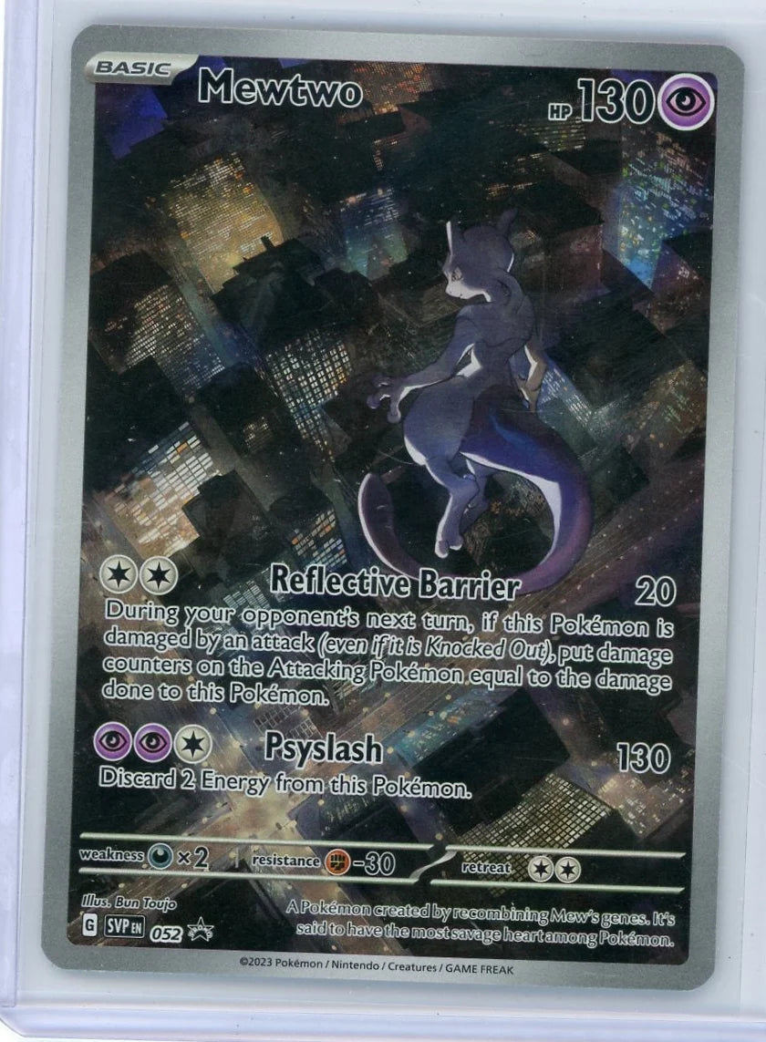 Mewtwo Pokémon Black Star Promo #052