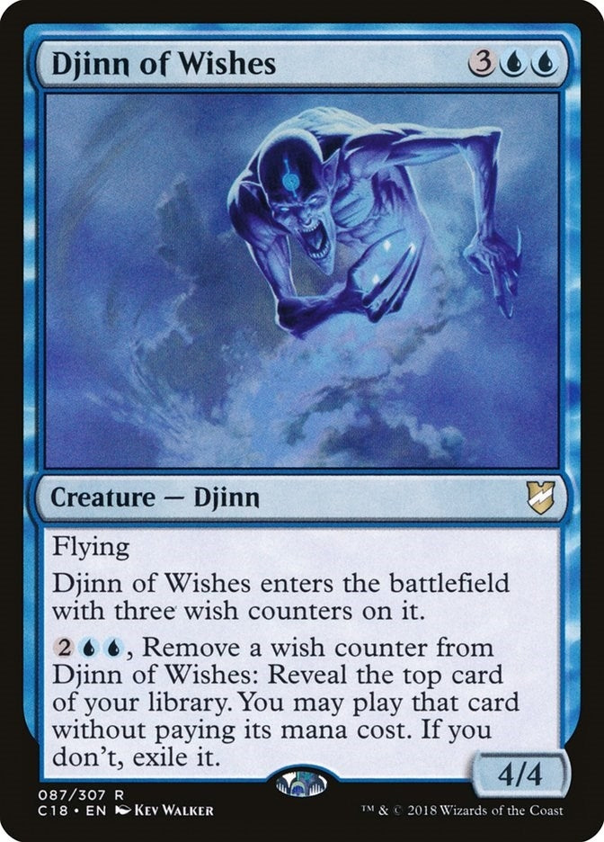 Djinn of Wishes (87) (Commander 2018)