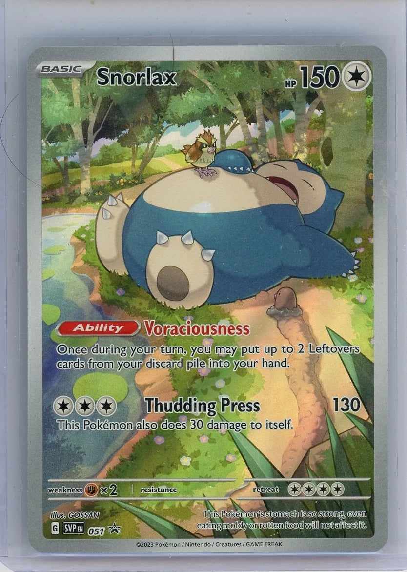 Snorlax Pokémon Scarlet & Violet Promo Holo #051