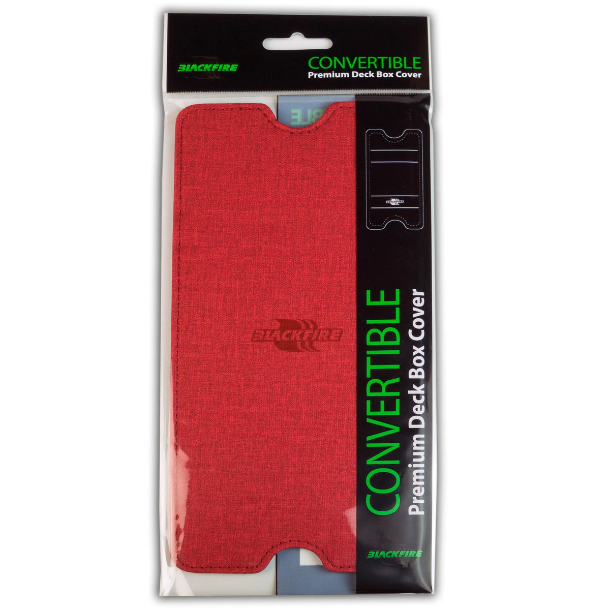 Convertible Deck Box Cover - Single Horizontal Red