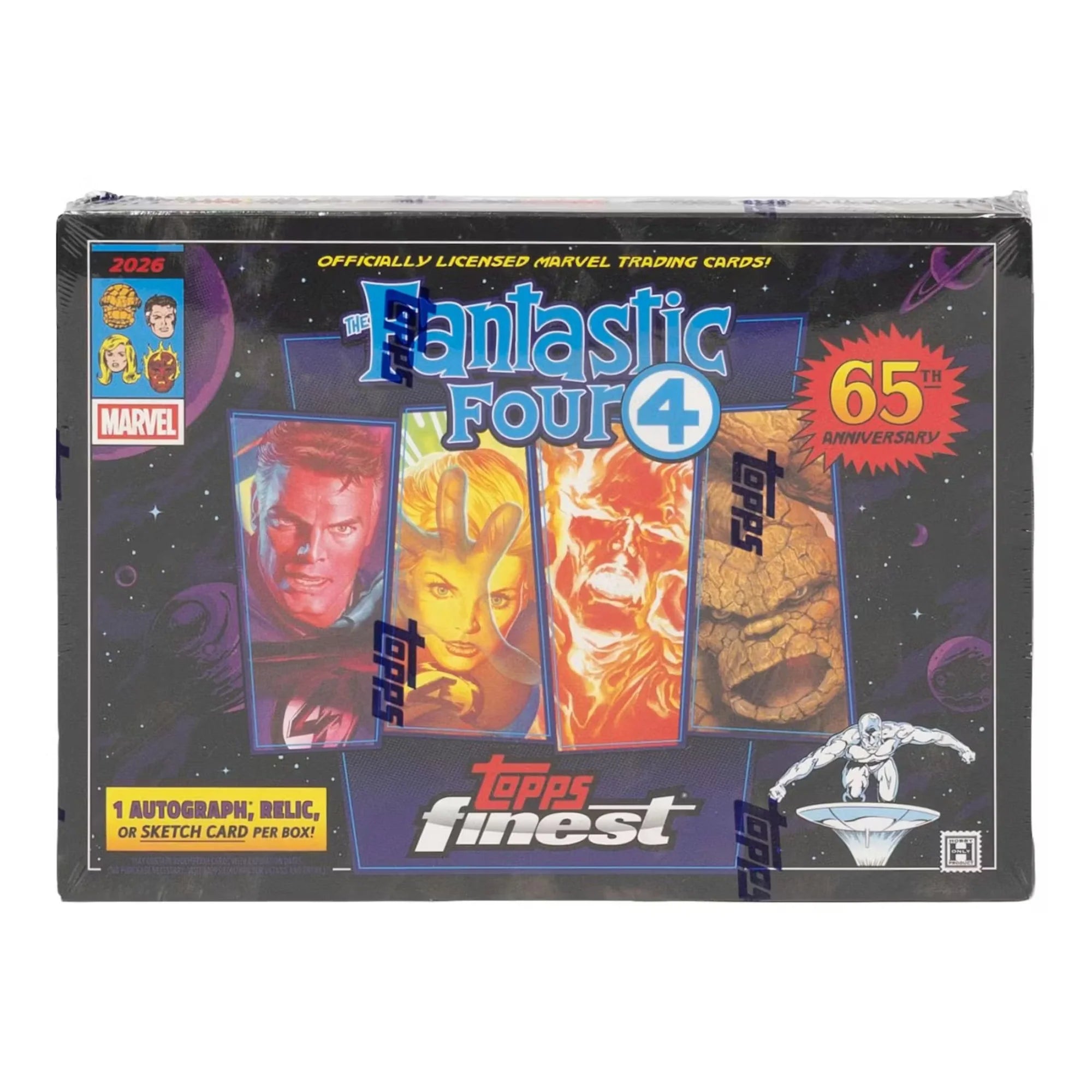 2026 Topps Finest Marvel Fantastic Four Hobby Box