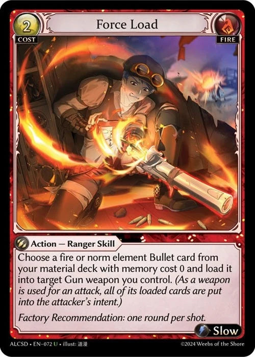 Force Load (072) (Alchemical Revolution Starter Decks) (ALCSD)